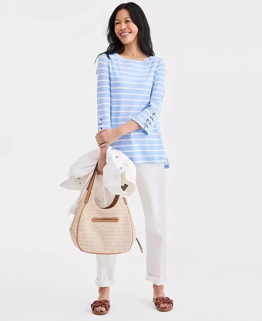 Style
Co Women
s Striped Lace-Up-Sleeve Tunic, Macy
s Exclusive 2