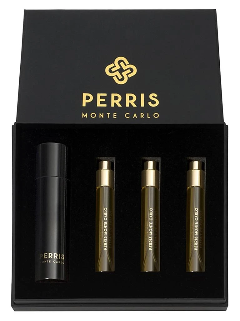 Perris Monte Carlo Patchouli Nosy Be Extrait de Parfum 5-Piece Travel Spray Set 1