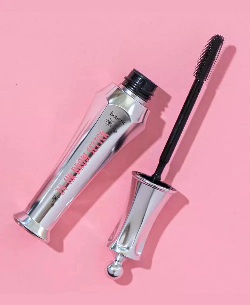 Benefit Cosmetics 24-HR Brow Setter Clear Eyebrow Gel with Lamination Effect Mini 4
