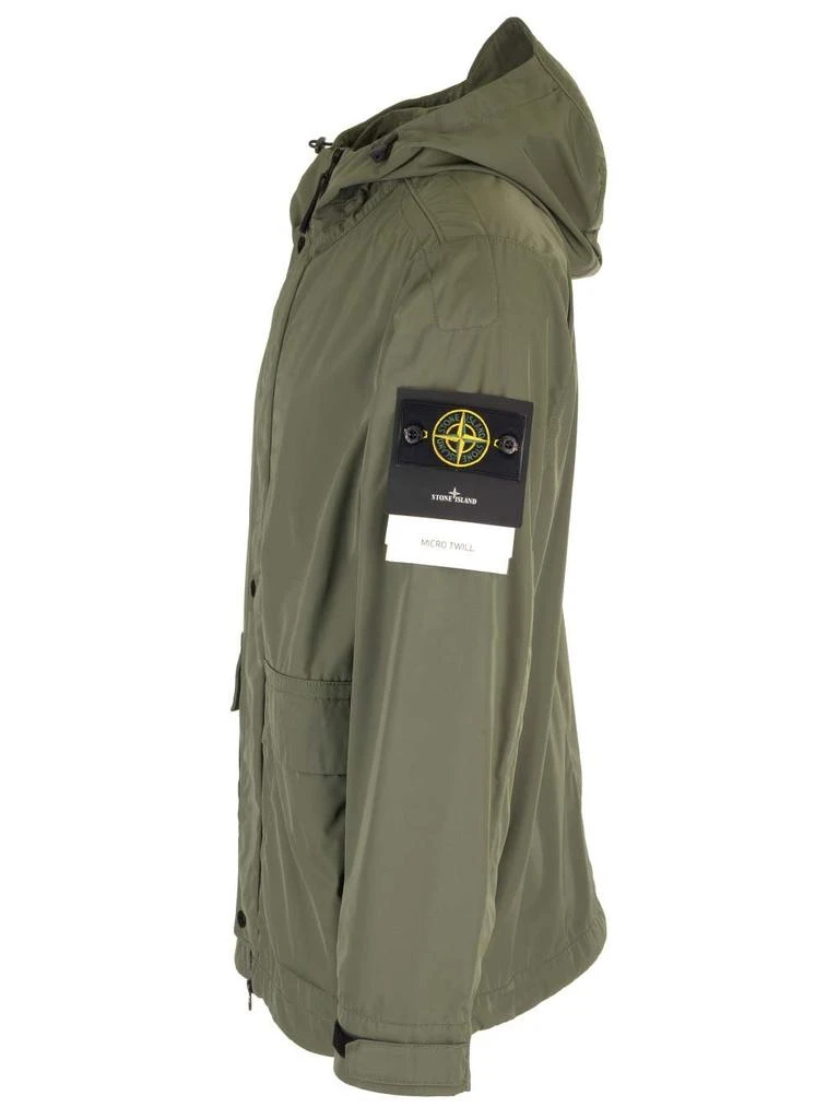 Stone Island Stone Island Logo Patch Hooded Jacket 3