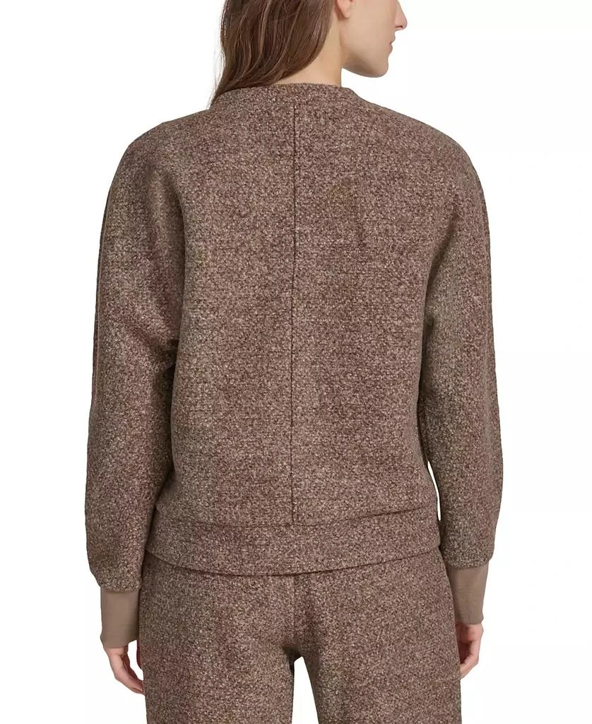 Marc New York by Andrew Marc Andrew Marc Sport Women's Fuzzy Knit Crewneck Sweatshirt 2