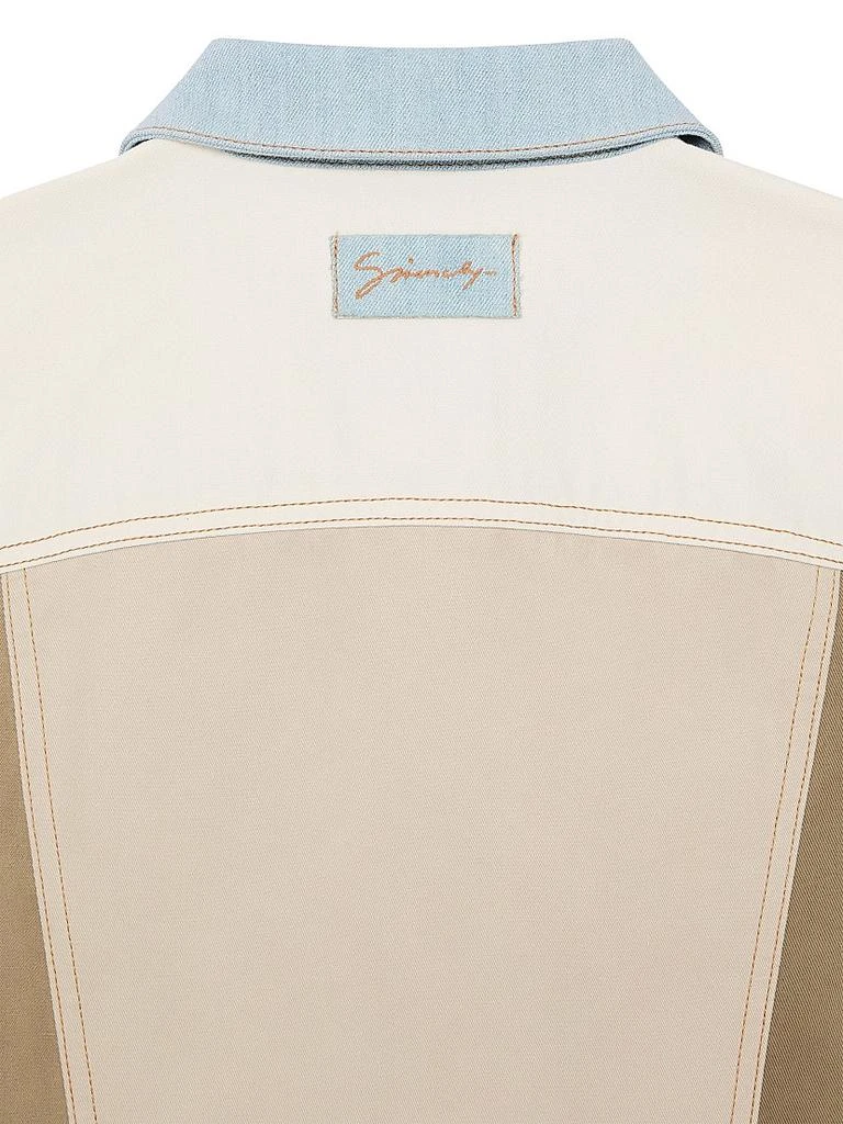 Givenchy Patchwork Jacket in Upcycled Denim 5