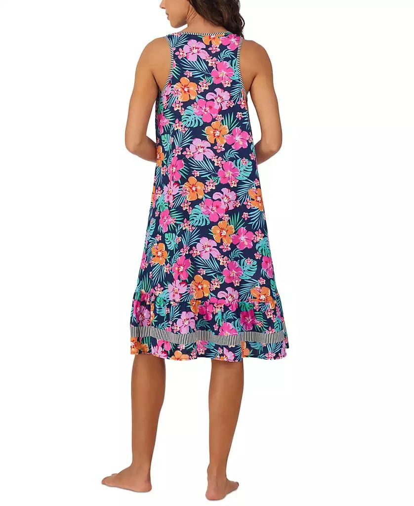 Cuddl Duds Women's Sleeveless Floral Midi Nightgown 4