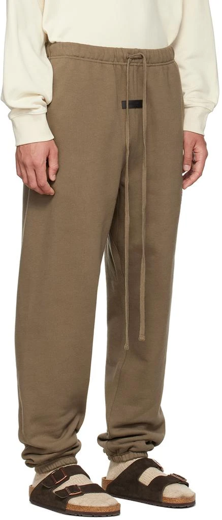 Fear of God ESSENTIALS Brown Drawstring Lounge Pants 2