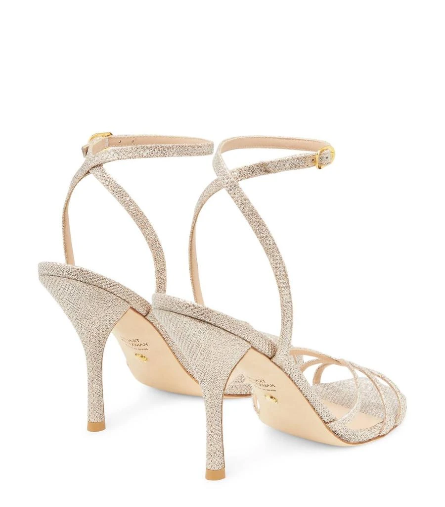 Stuart Weitzman Barelythere 100 Sandal In Poudre 3