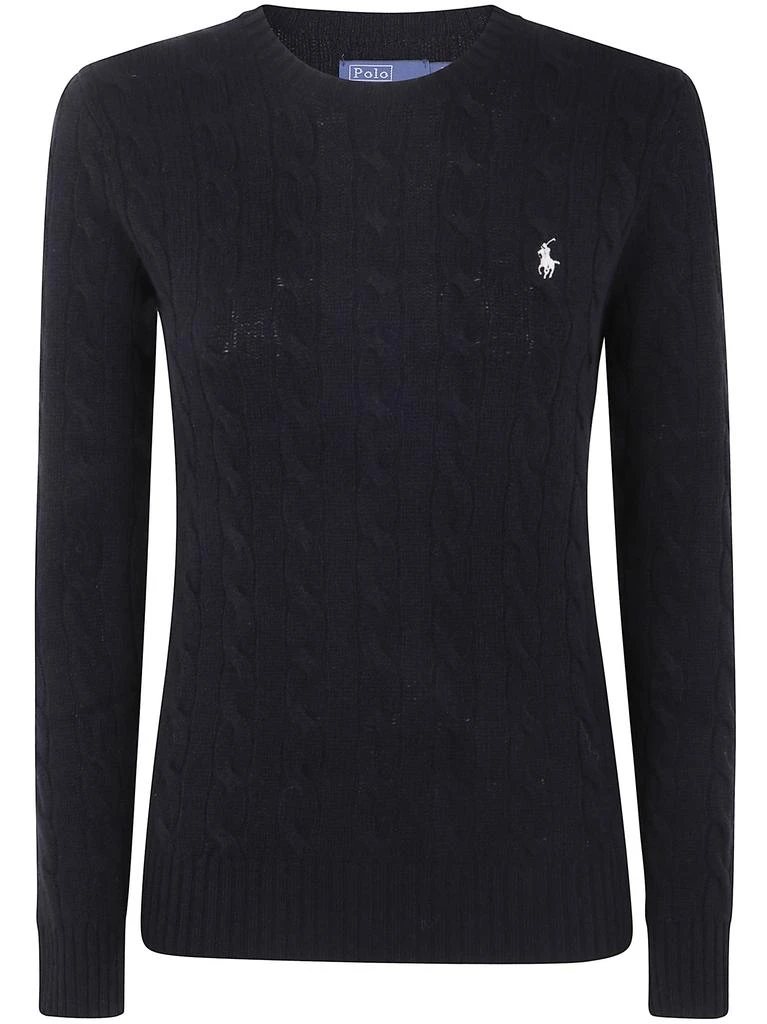 Ralph Lauren BLACK WOOL BLEND SWEATER 1