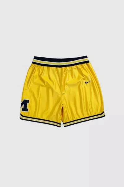 NIKE Vintage Michigan Wolverines Nike Basketball Shorts 1