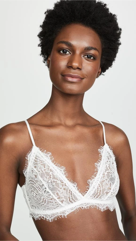 ANINE BING Lace Bra With Trim 1