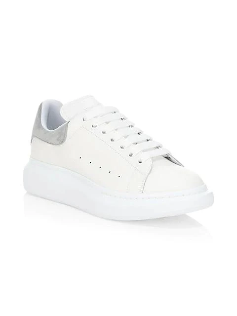 Alexander McQueen Oversized Leather Platform Sneakers 2
