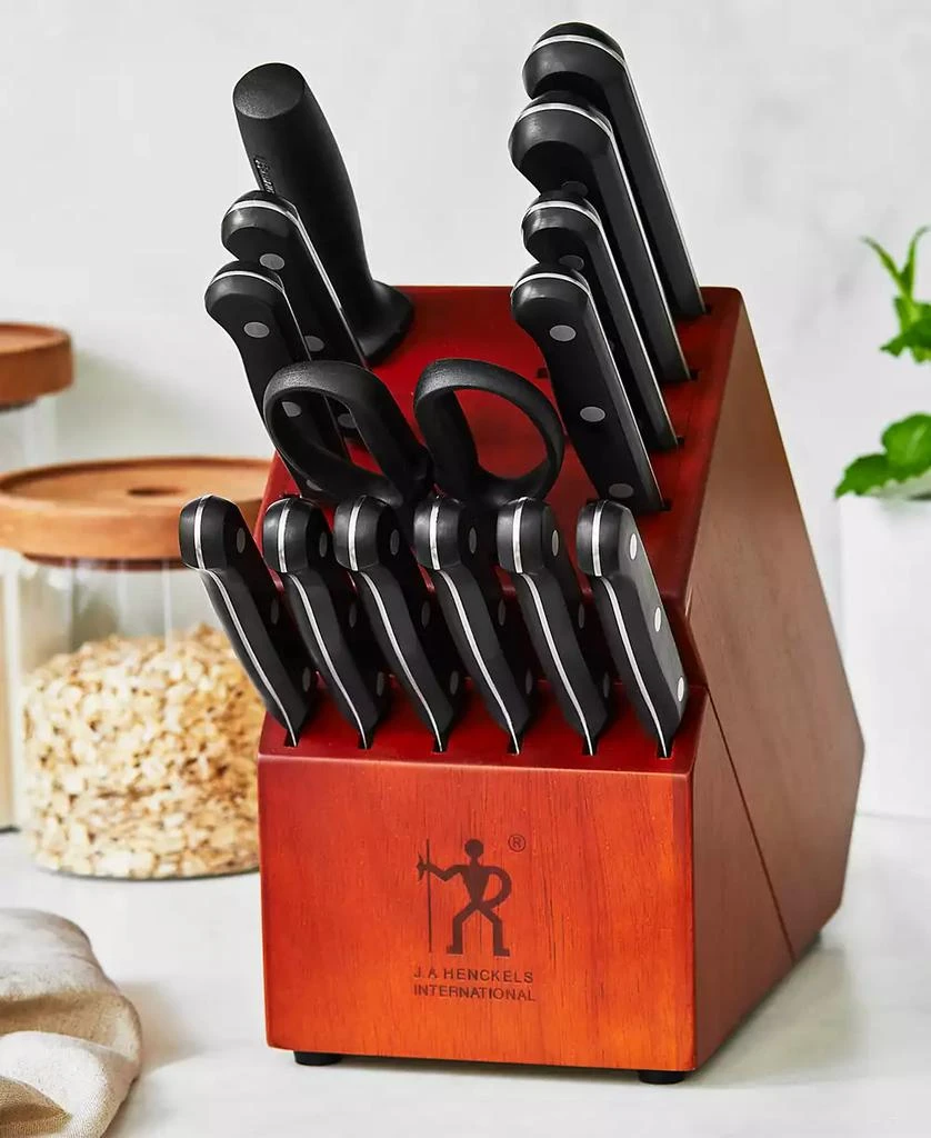 ZWILLING HENCKELS International Solution 15-Pc. Knife Block Set 6