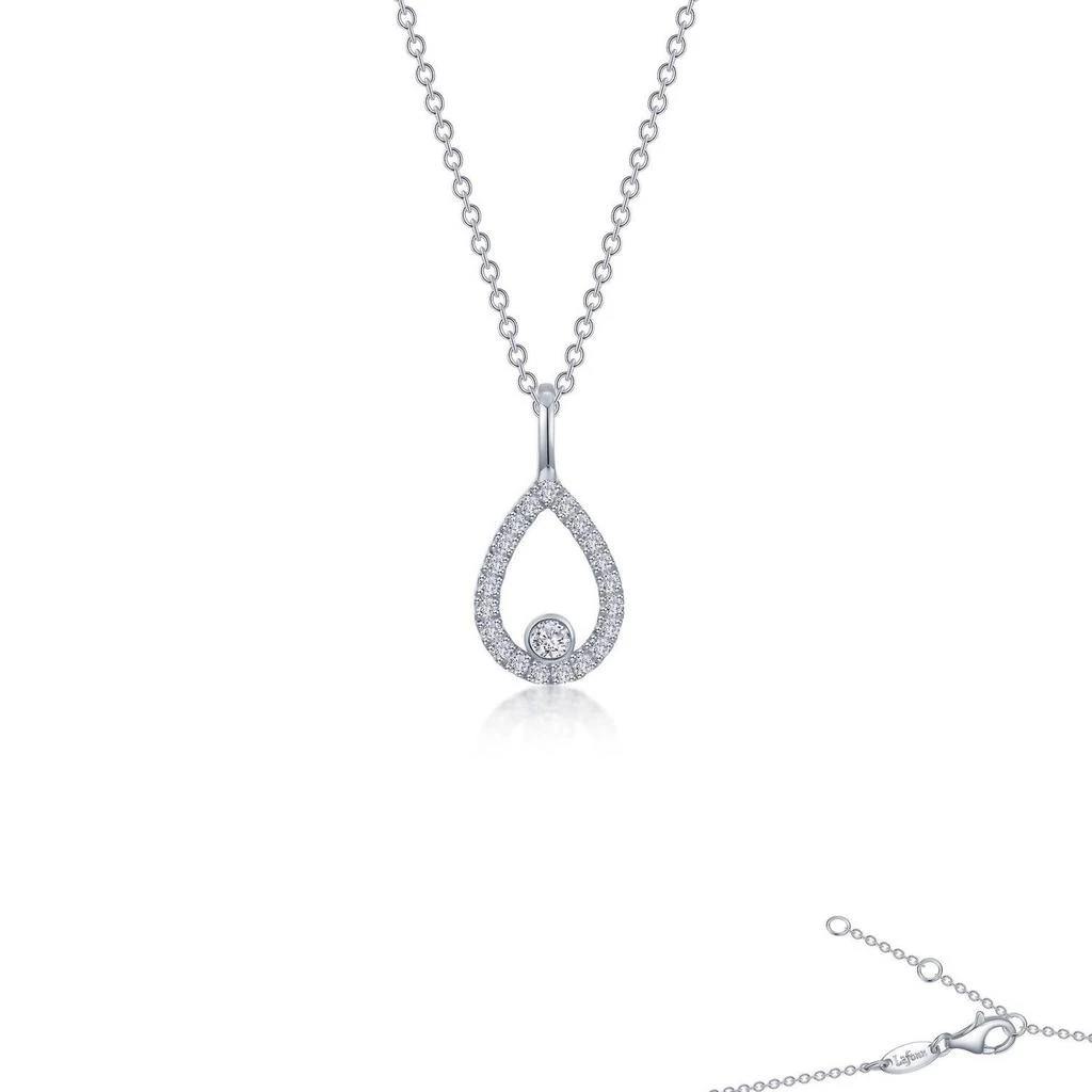 Lafonn Lafonn - Women
s Classic Pear-shaped Necklace
