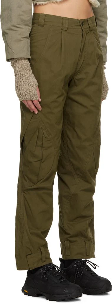 Hyein Seo Khaki Cargo Trousers 2