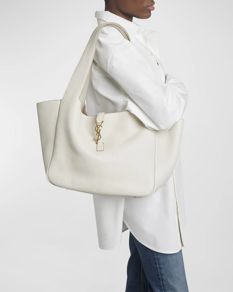 Yves Saint Laurent Bea YSL Tote Bag in Leather 3