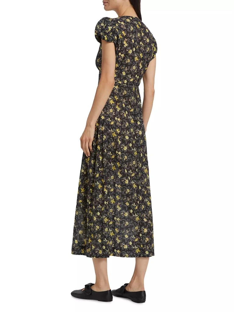 DÔEN Rosalinda Floral Midi-Dress 5