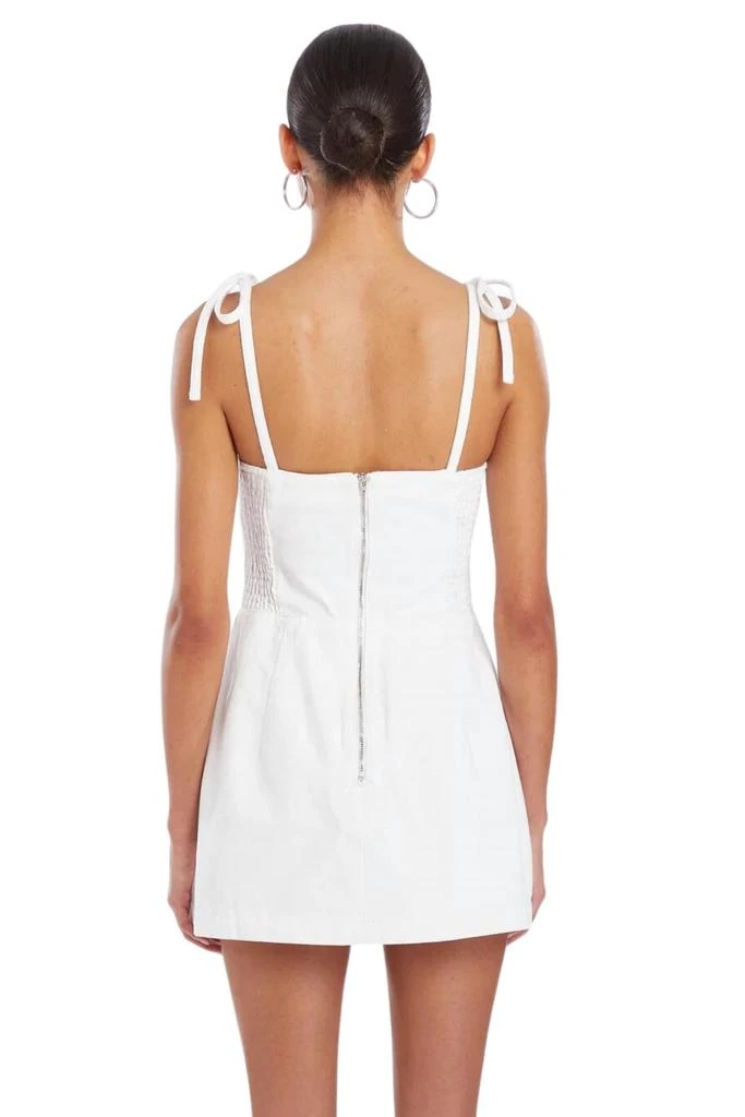 Amanda Uprichard Amanda Uprichard - Taylor Denim Skort Romper 3