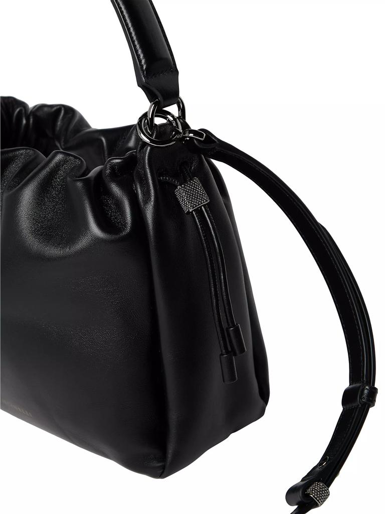 ハンドバッグ Brunello Cucinelli Brunello Cucinelli Soft Leather Medium Ha Brunello Cucinelli Buckle-Fastened Leather Tote Bag | Sendegaro
