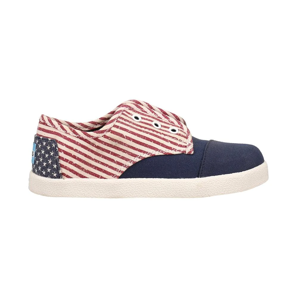 TOMS Paseo Patriotic Slip On Sneakers (Little Kid) 1