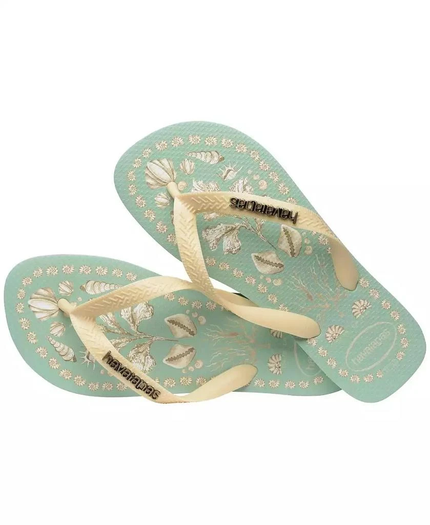 Havaianas Women's Top Tropicalia Slip On Sandals 7