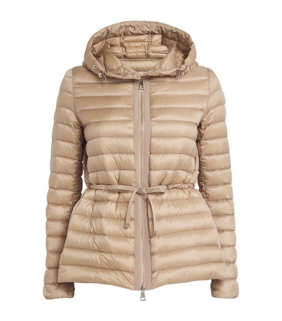 Moncler Down Raie Short Parka - Coats - BeyondStyle