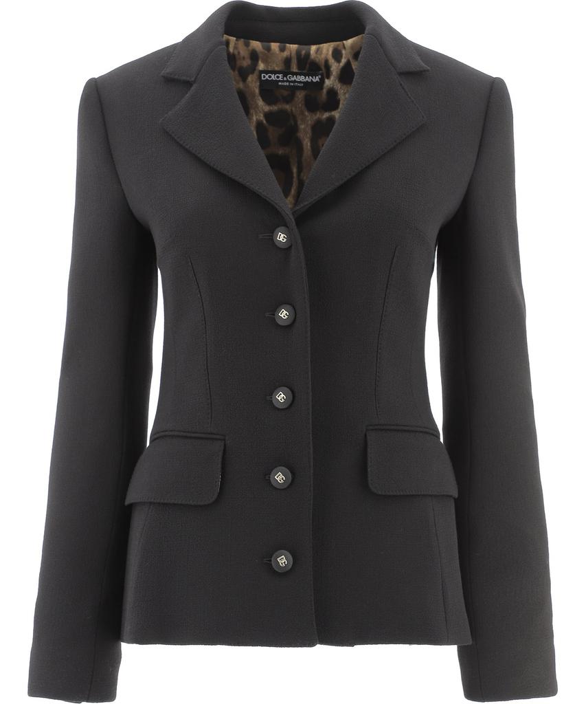【関税&送料込】Dolce&Gabbana Dolce Single-Breasted Jacket Dolce & Gabbana Dolce & Gabbana Single Breasted Jacket