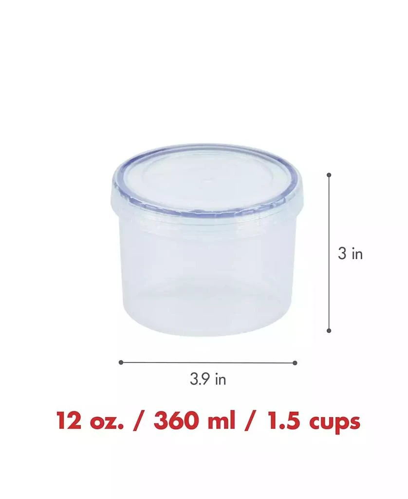 Lock & Lock Easy Essentials Twist 12-Oz. Food Storage Container 8
