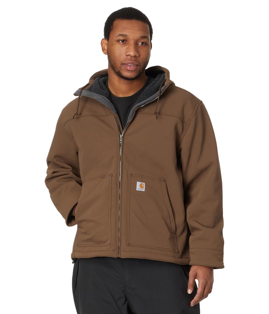 Carhartt Super Dux Relaxed top Fit Detroit Jacket Coat Sherpa Lined