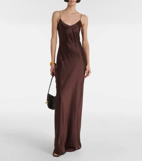 Nili Lotan Cami silk slip dress 2