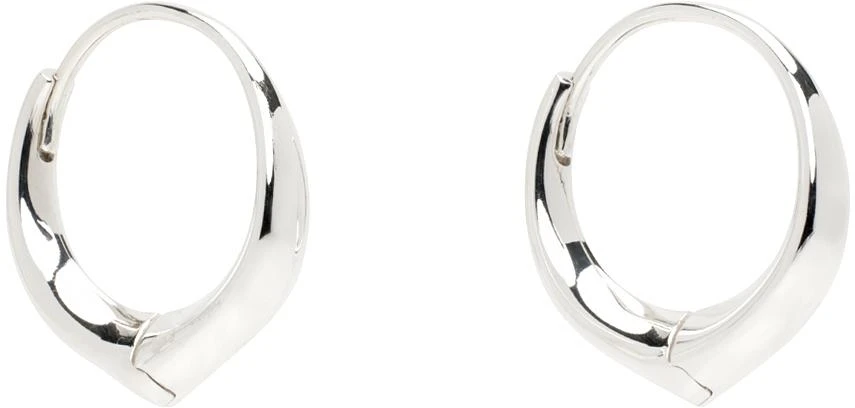 Sophie Buhai Silver Hellenic Hoop Earrings 2