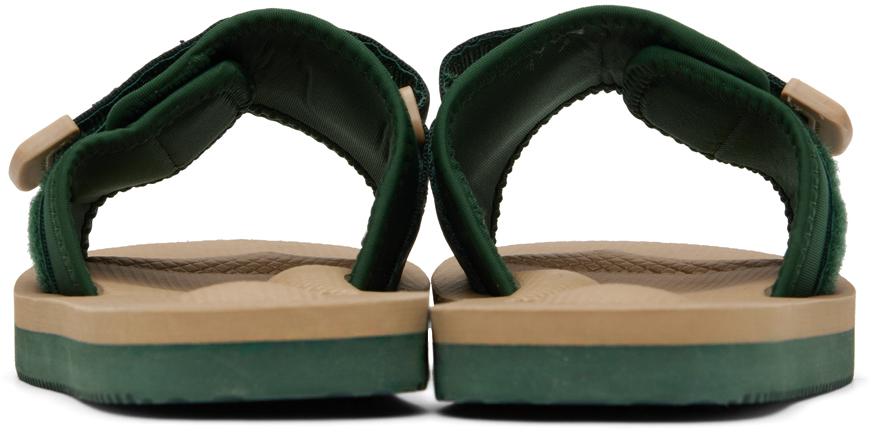 Suicoke Green Padri Slides