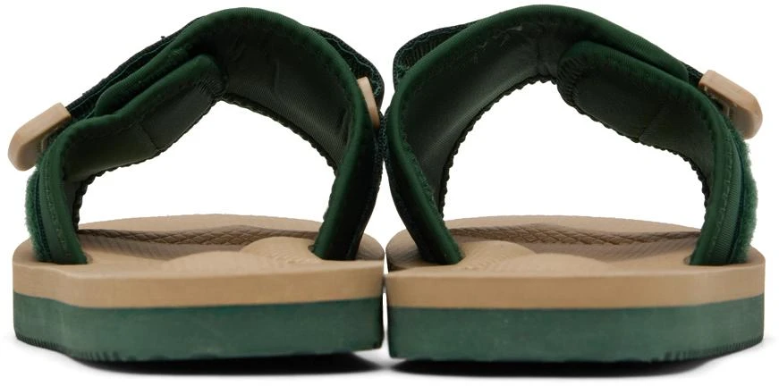 Suicoke Green Padri Slides 2
