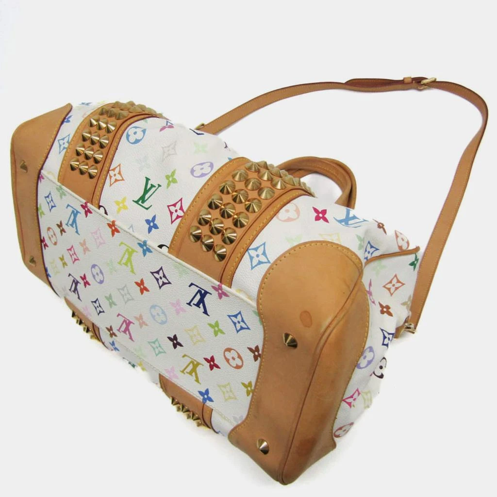 Louis Vuitton Louis Vuitton x Takashi Murakami Multicolor Coated Canvas Monogram  Courtney MM Satchel Bag 19