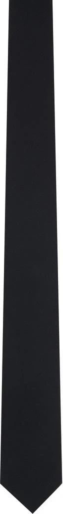 LGN Louis Gabriel Nouchi Black Virgin Wool Tie