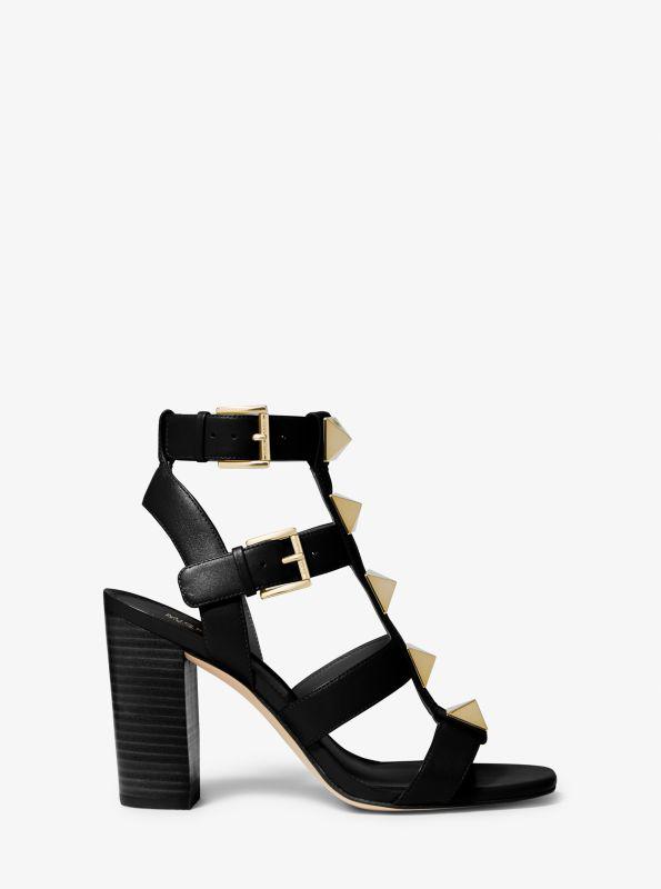 michael_kors Wren Studded Leather Sandal