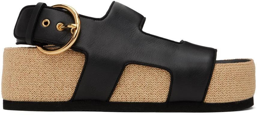 NEOUS Black Cher Sandals 1