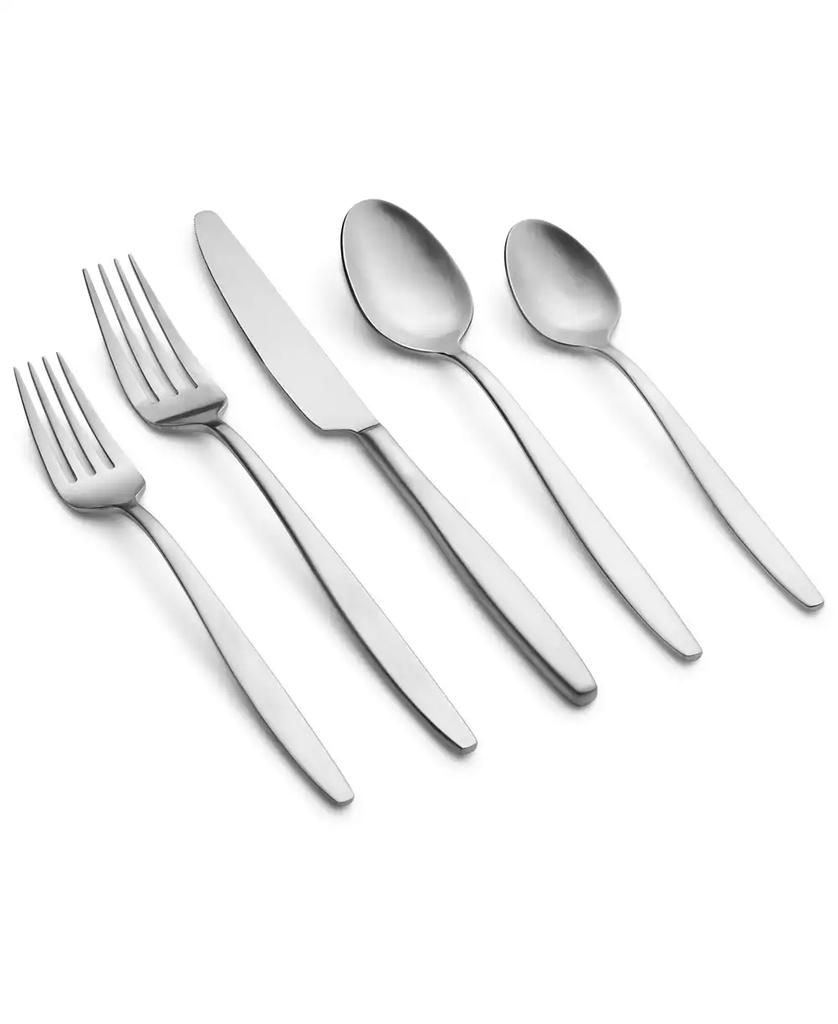 Cambridge Silversmiths Nylah Satin Flatware Set, 20 Piece
