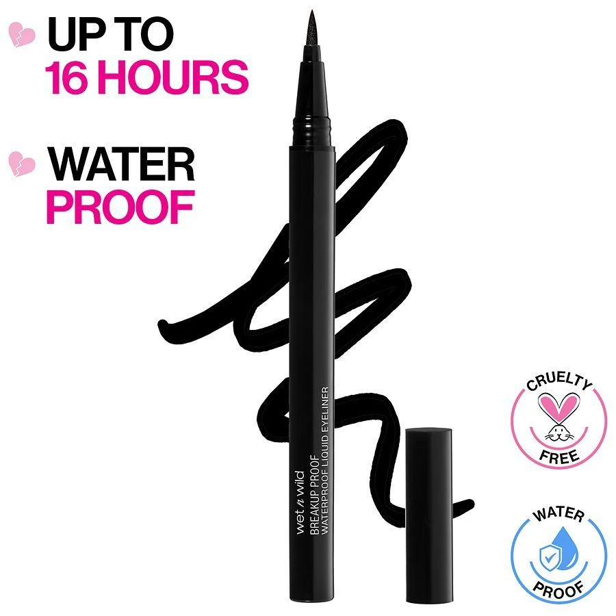 Wet n Wild Breakup-Proof Liquid Eyeliner 2