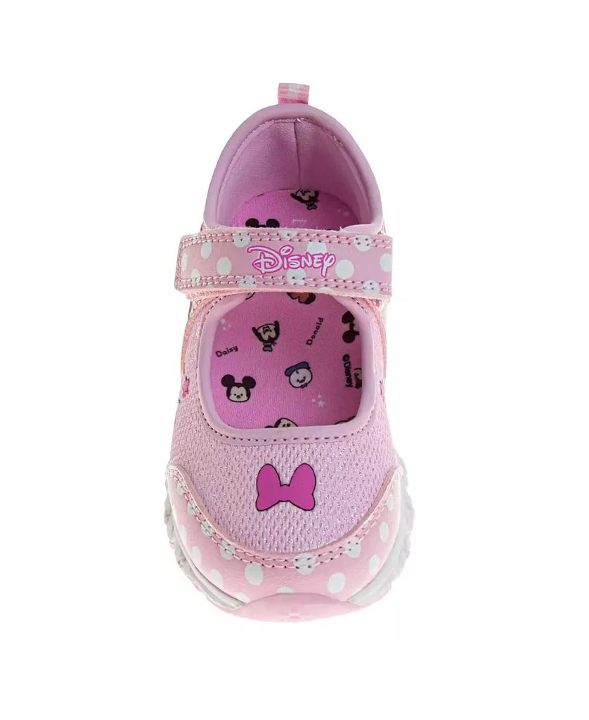 Disney Toddler and Little Girls Minnie Mouse Mary Jane Styled Light Up Sneakers 5
