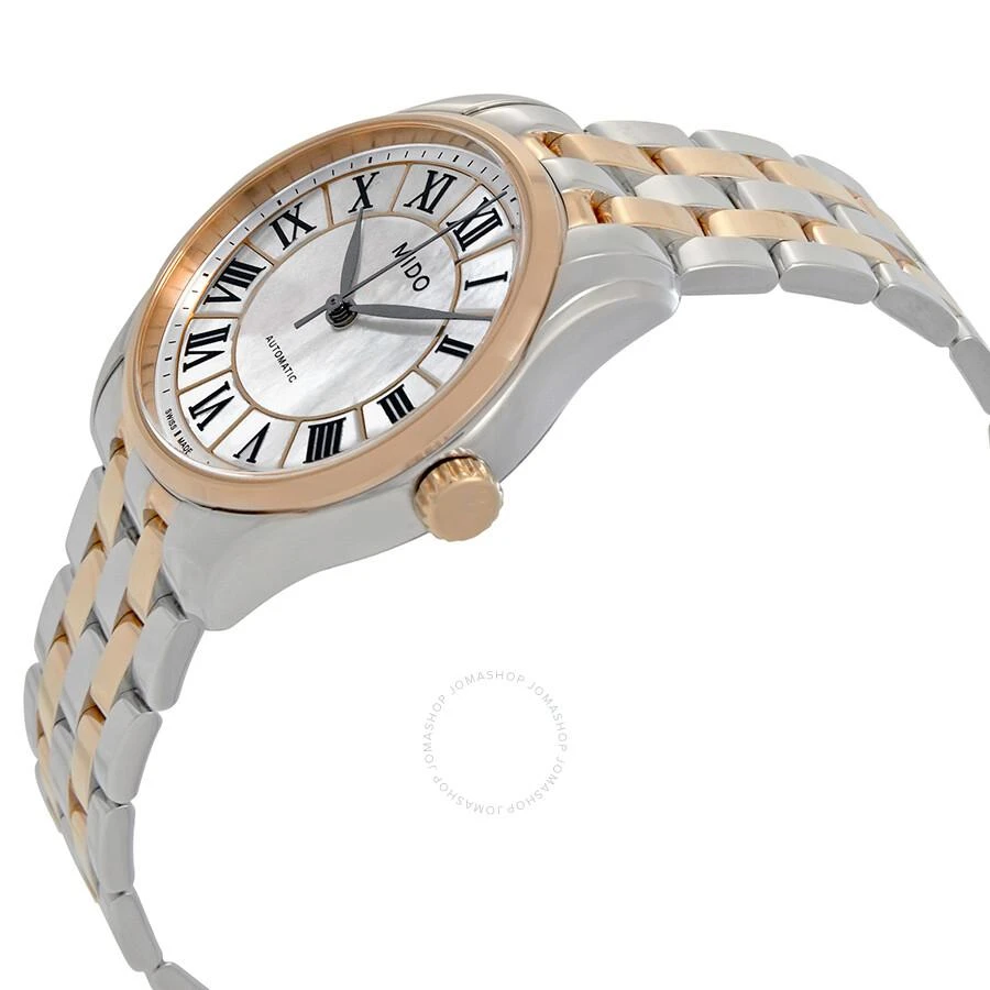 MIDO Belluna II Mother of Pearl Dial Ladies Watch M024.207.22.110.00 2