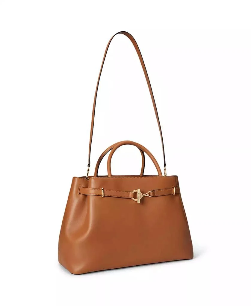 Ralph Lauren Leather Large Blaike Satchel Bag 5