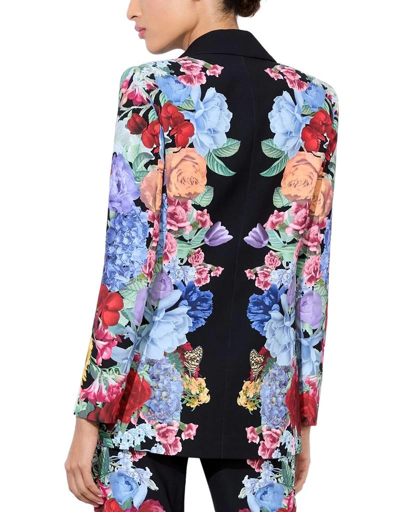 Alice + Olivia Denny Slim Notch Collar Jacket 3