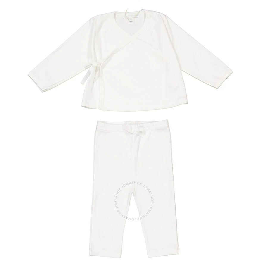 Marie Chantal Marie Chantal V-Neck Cotton Two-Piece Set, Size 12M 1