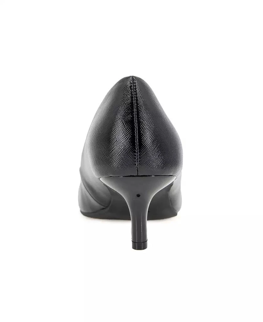 BCBG Women's Dovi Kitten Heel Pointed Toe Dress Pumps 3