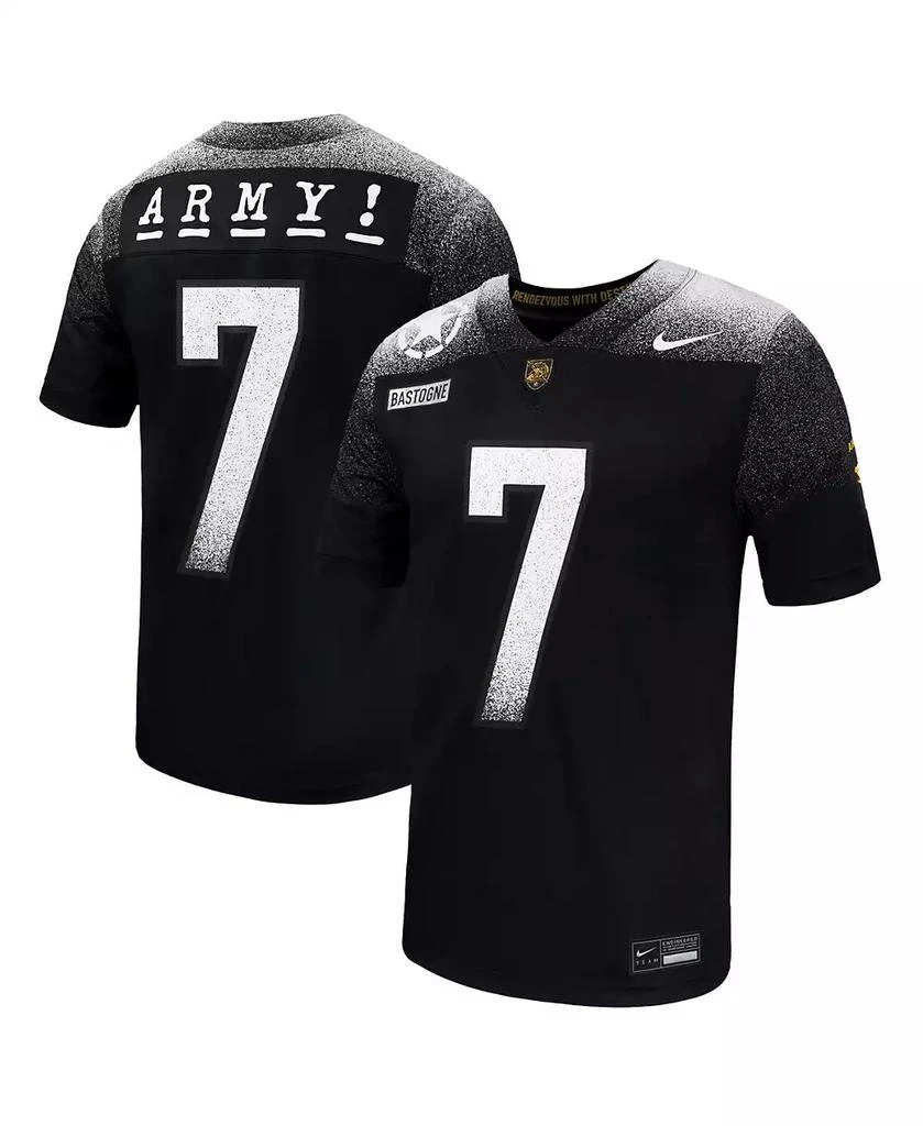 NIKE Men's Black Army Black Knights 2024 Rivalry Collection Alternate Untouchable Football Jersey 1