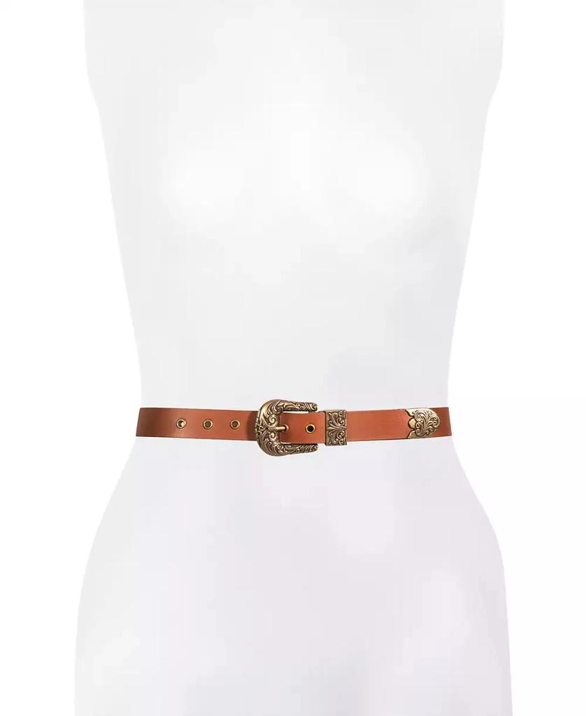 Frye Women's 30mm Western Leather Belt 2