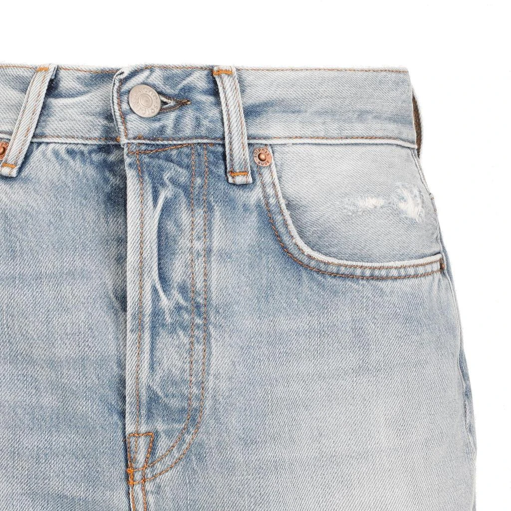 Acne Studios Acne Studios High-Waisted Straight-Leg Jeans 4