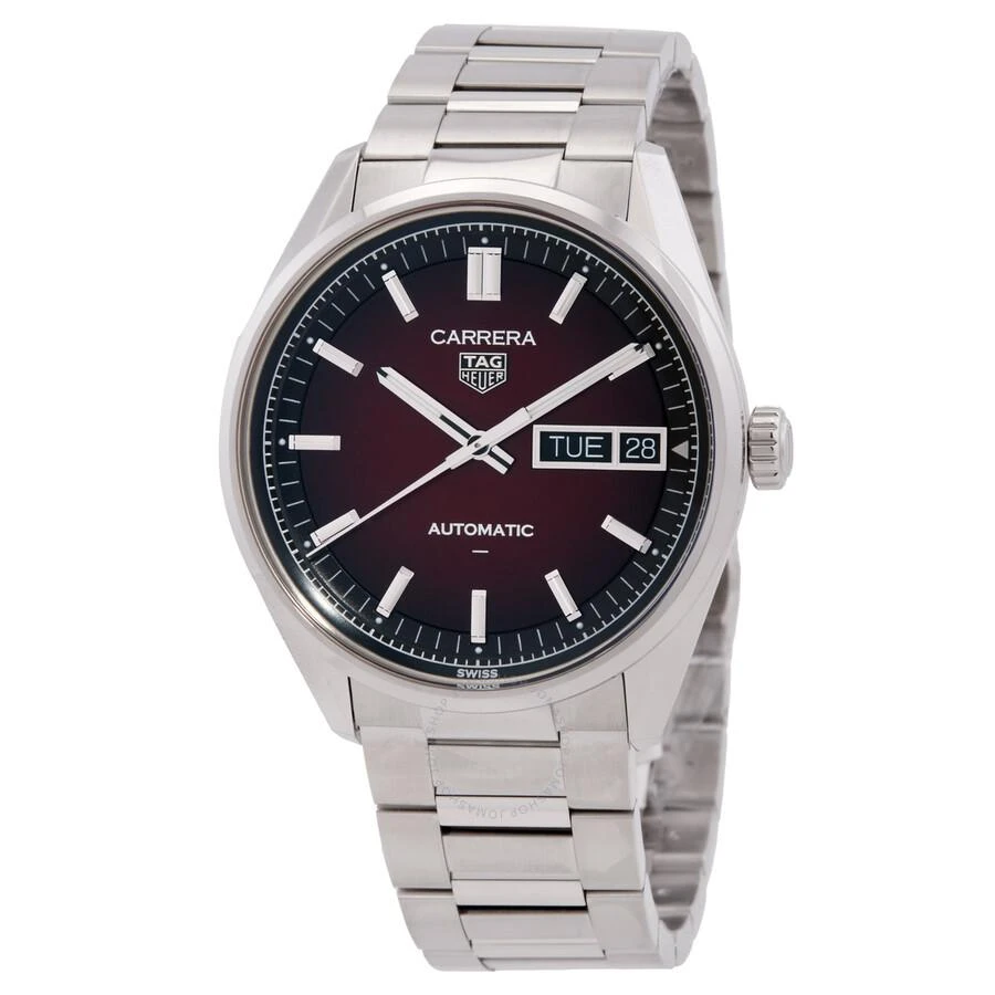 TAG Heuer Carrera Day-Date Automatic Red Dial Watch WDA2113.BA0043 1