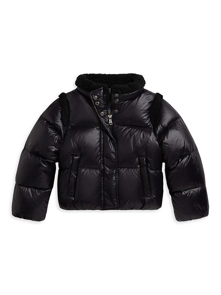 Ralph Lauren Little Girl
s 
Girl
s Nylon Taffeta Down Jacket