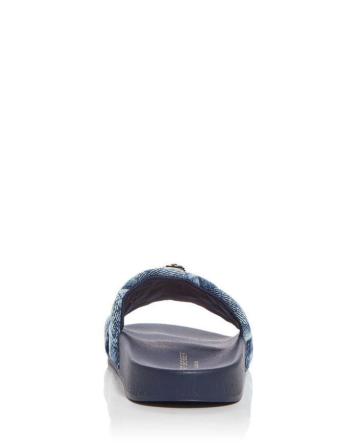 Kurt Geiger Women's Meena Eagle Quilted Slide Sandals 4