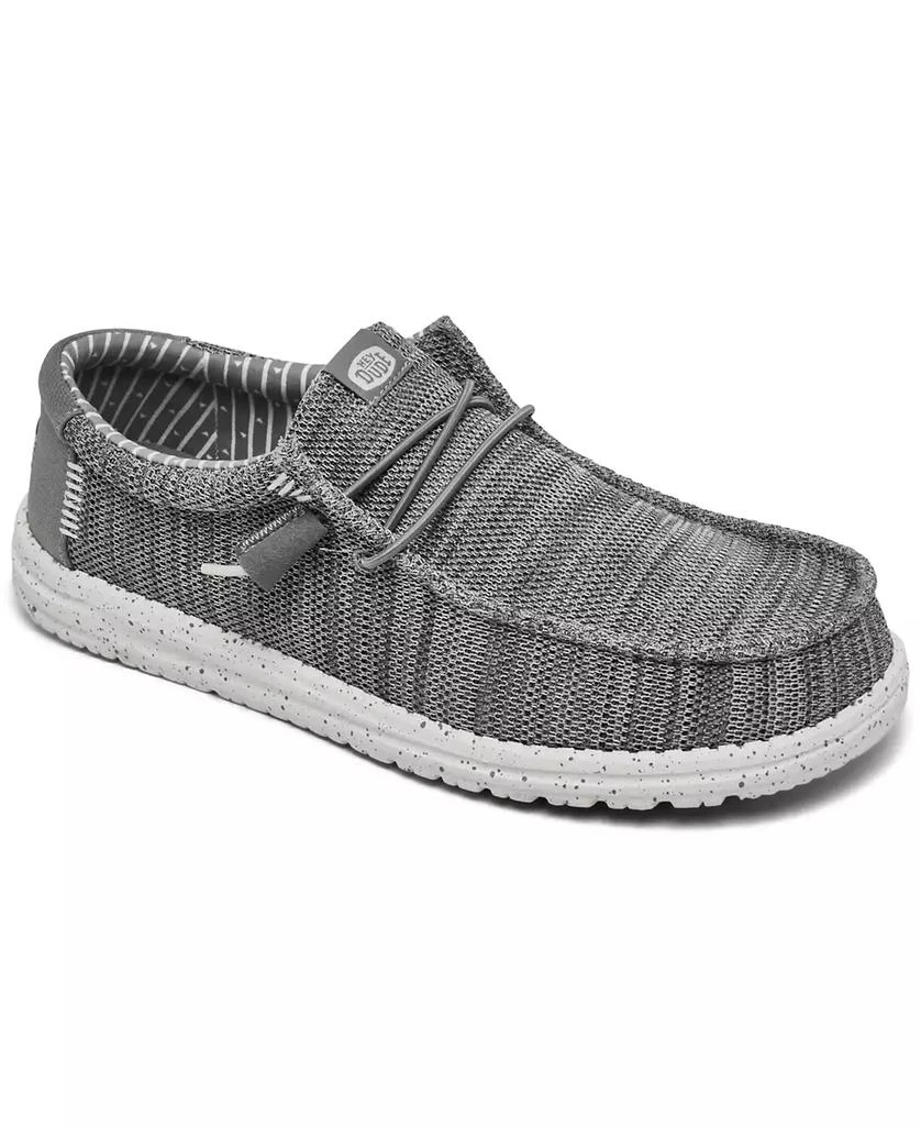 Hey Dude Men's Wally Stretch Sox Slip-On Casual Moccasin Sneakers from Finish Line 1