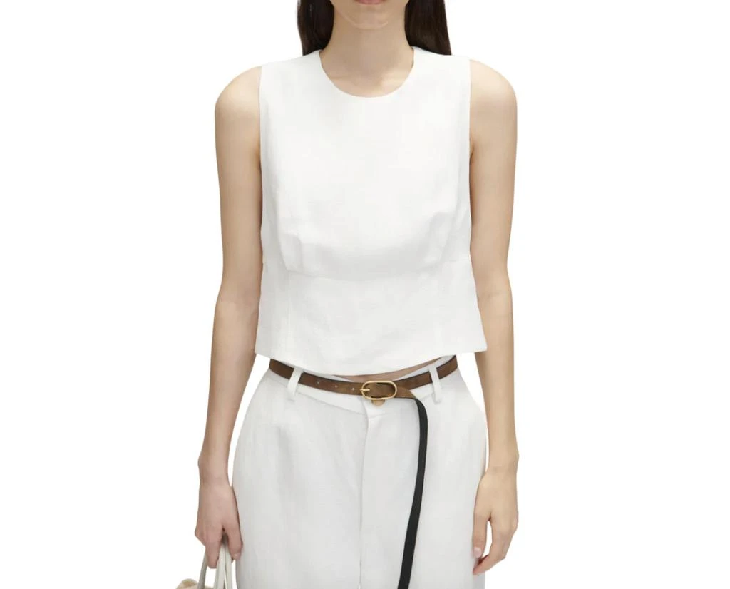 Rachel Comey Darter Top In White 1
